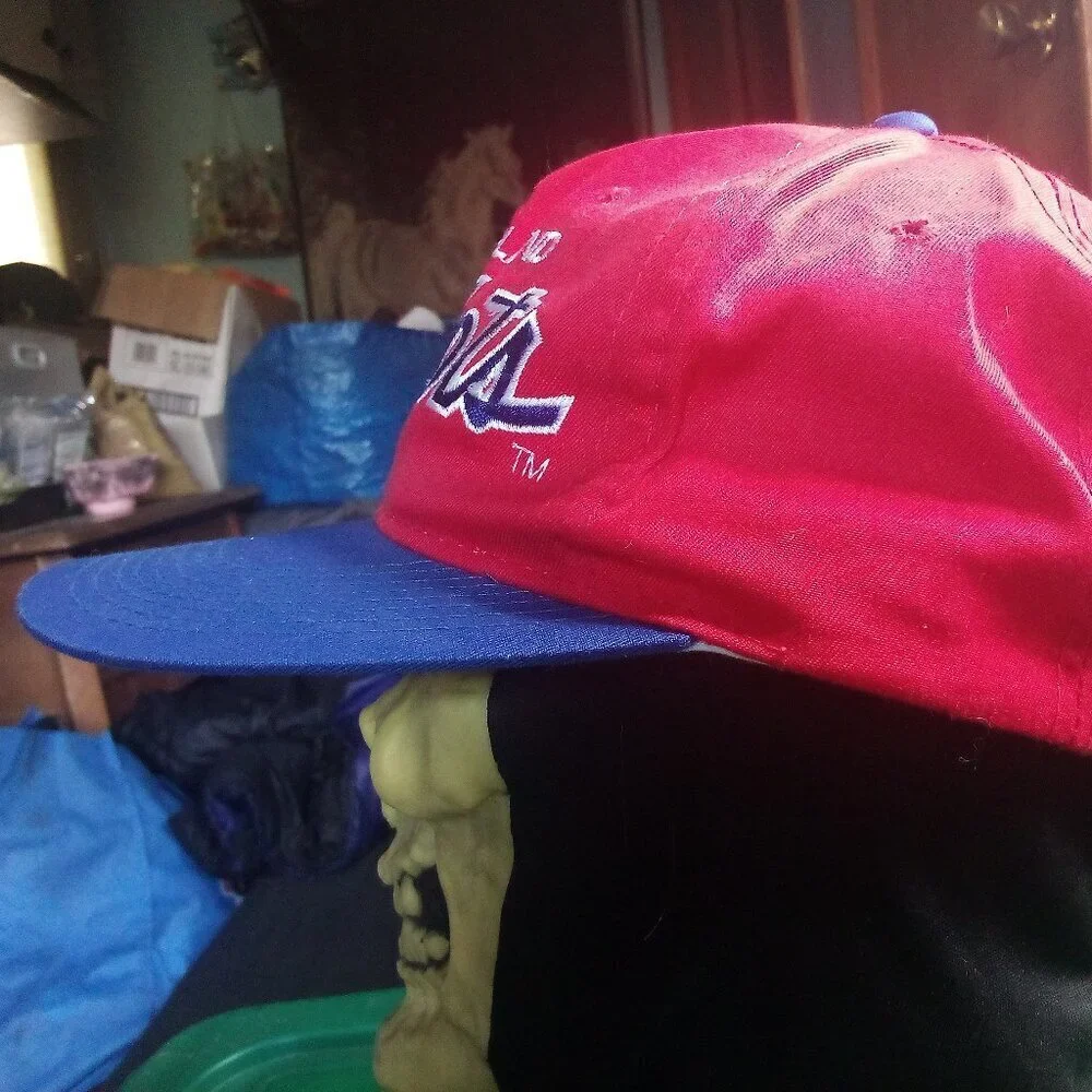 Vintage Sports Specialties New England Patriots Script Snap Hat Cap